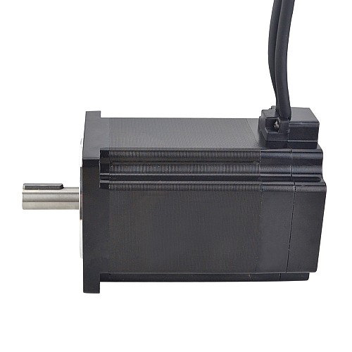 E Series Nema 34 Closed Loop Stepper Motor 9Nm(1274.5oz.in) Encoder 1000PPR(4000CPR) - 34HE46-6004D-E1000 | StepperOnline CA