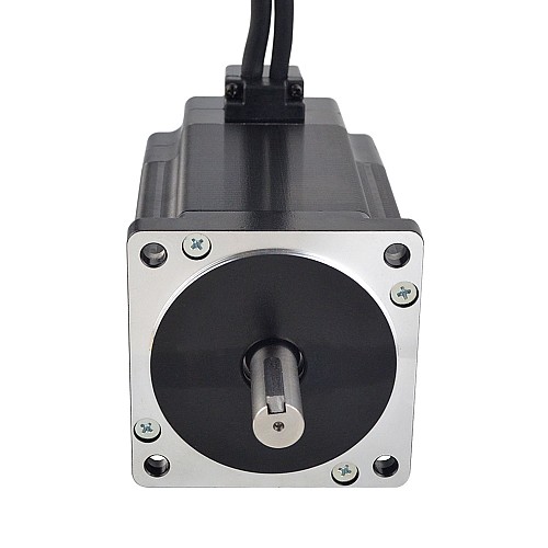 E Series Nema 34 Closed Loop Stepper Motor 9Nm(1274.5oz.in) Encoder 1000PPR(4000CPR) - 34HE46-6004D-E1000 | StepperOnline CA
