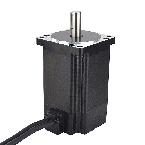 E Series Nema 34 Closed Loop Stepper Motor 9Nm(1274.5oz.in) Encoder 1000PPR(4000CPR) - 34HE46-6004D-E1000 | StepperOnline CA