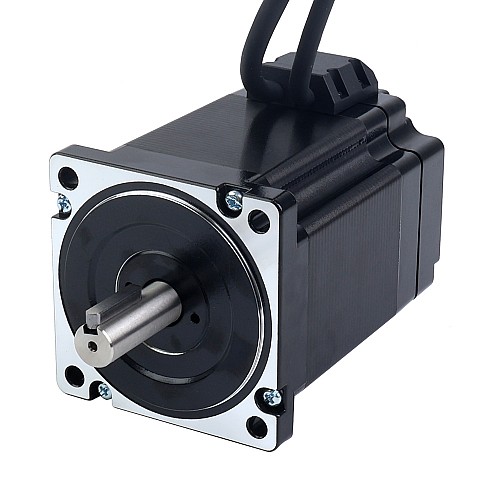 S Series Nema 34 Closed Loop Stepper Motor 6.50Nm(920.48oz.in) Encoder 1000PPR(4000CPR) - 34HS39-6004D-E1000 | StepperOnline CA
