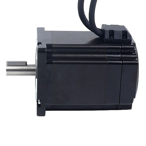 S Series Nema 34 Closed Loop Stepper Motor 6.50Nm(920.48oz.in) Encoder 1000PPR(4000CPR) - 34HS39-6004D-E1000 | StepperOnline CA