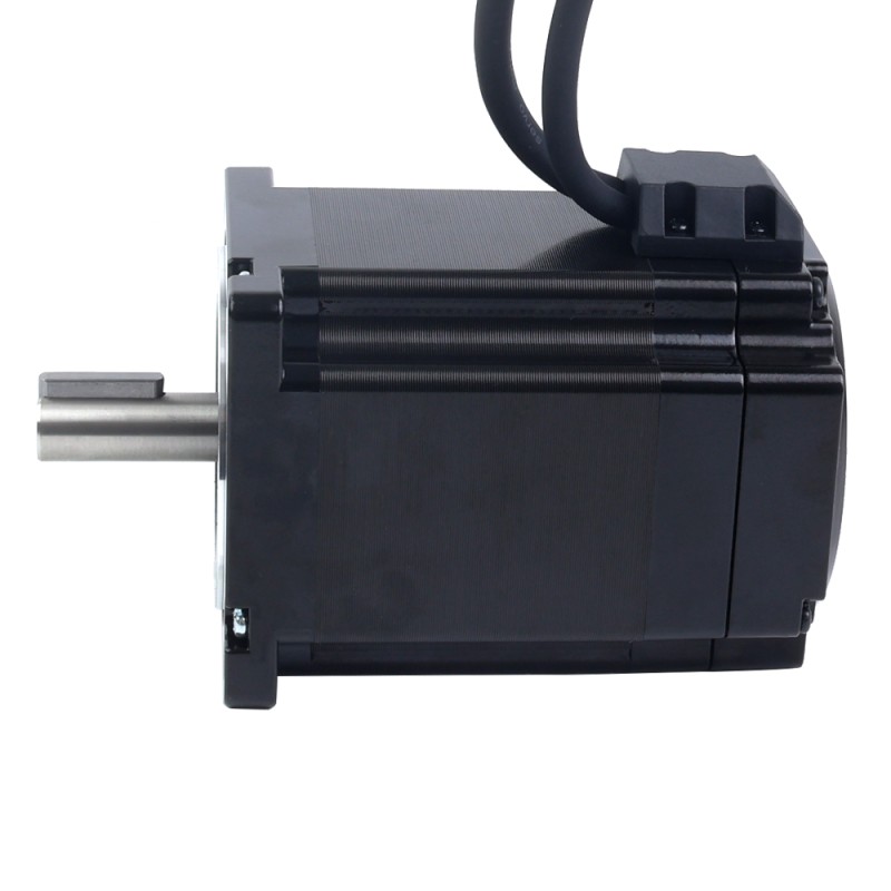 S Series Nema 34 Closed Loop Stepper Motor 6.50Nm(920.48oz.in) Encoder 1000PPR(4000CPR) - 34HS39-6004D-E1000 | StepperOnline CA