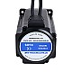 S Series Nema 34 Closed Loop Stepper Motor 9.0Nm(1274.5oz.in) Encoder 1000PPR(4000CPR) - 34HS46-6004D-E1000 | StepperOnline CA