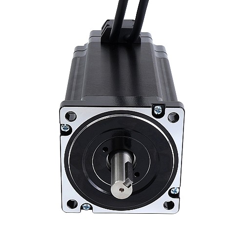 S Series Nema 34 Closed Loop Stepper Motor 12.0Nm(1699.34oz.in) Encoder 1000PPR(4000CPR) - 34HS59-6004D-E1000 | StepperOnline CA