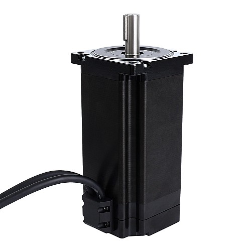 S Series Nema 34 Closed Loop Stepper Motor 12.0Nm(1699.34oz.in) Encoder 1000PPR(4000CPR) - 34HS59-6004D-E1000 | StepperOnline CA