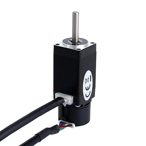 Nema 8 Closed Loop Stepper Motor 0.02Nm(2.83oz.in) Encoder 1000PPR(4000CPR) - 8HS15-0604D-E1000 | StepperOnline CA Nema 8 Closed Loop Stepper Motor 0.02Nm(2.83oz.in) Encoder 1000PPR(4000CPR) - 8HS15-0604D-E1000 | StepperOnline CA