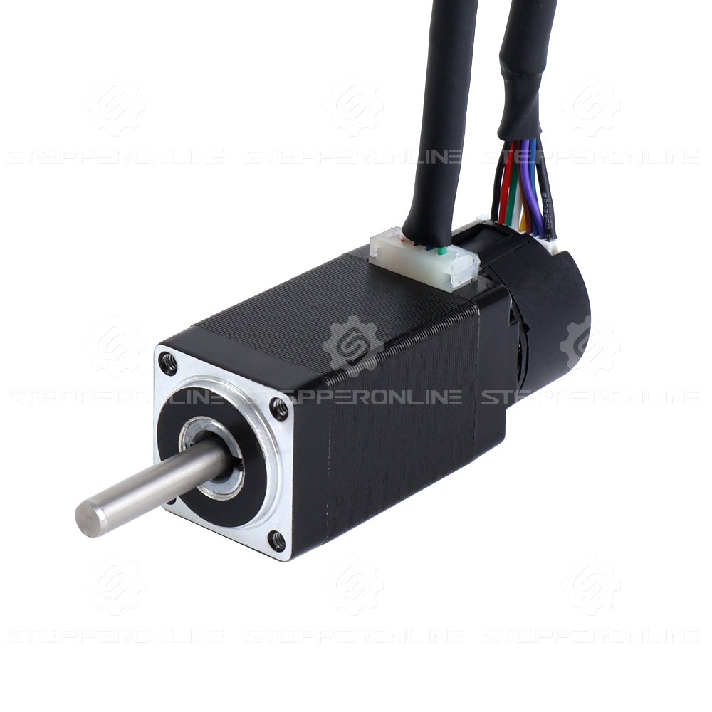 8HS15-0604D-E1000 | Nema 8 Closed Loop Stepper Motor 0.02Nm(2.83oz.in)  Encoder 1000PPR(4000CPR) | StepperOnline CA