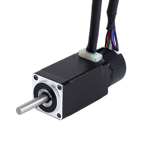 Nema 8 Closed Loop Stepper Motor 0.02Nm(2.83oz.in) Encoder 1000PPR(4000CPR) - 8HS15-0604D-E1000 | StepperOnline CA Nema 8 Closed Loop Stepper Motor 0.02Nm(2.83oz.in) Encoder 1000PPR(4000CPR) - 8HS15-0604D-E1000 | StepperOnline CA