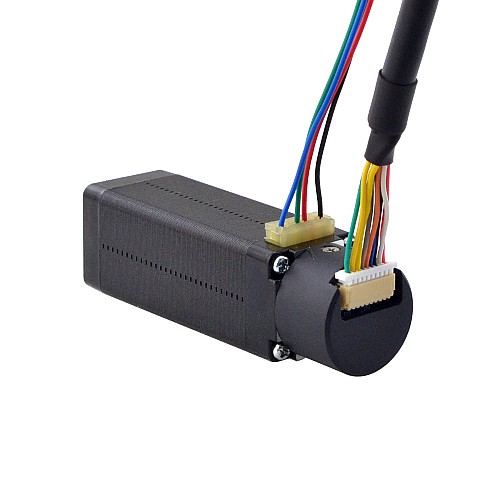 Nema 8 Closed Loop Stepper Motor 0.054Nm(7.65oz.in) Encoder 1000PPR(4000CPR) - 8HS22-0804D-E1000 | StepperOnline CA