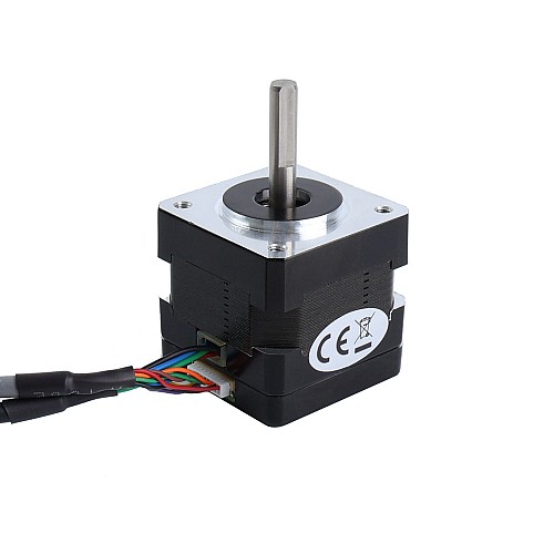 Nema 14 Closed Loop Stepper Motor 12.5Ncm(17.7oz.in) with Magnetic Encoder 1000PPR(4000CPR) - 14HS11-1004-ME1K | StepperOnline CA