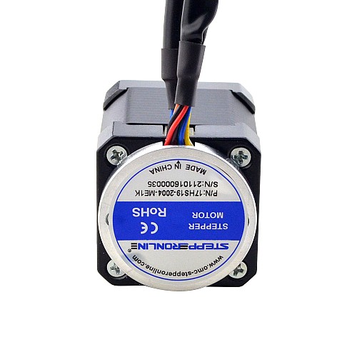 Nema 17 Closed Loop Stepper Motor 56Ncm(79.3oz.in) with Magnetic Encoder 1000PPR(4000CPR) - 17HS19-2004-ME1K | StepperOnline CA