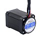 Nema 17 Closed Loop Stepper Motor 80Ncm(113.29oz.in) with Magnetic Encoder 1000PPR(4000CPR) - 17HS24-2004-ME1K | StepperOnline CA