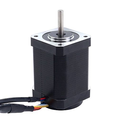 Nema 17 Closed Loop Stepper Motor 80Ncm(113.29oz.in) with Magnetic Encoder 1000PPR(4000CPR) - 17HS24-2004-ME1K | StepperOnline CA