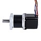 Nema 23 Stepper Motor with High Precision Gearbox Gear Ratio 50:1 & Magnetic Encoder 1000PPR(4000CPR) - 23HS22-2804-HG50-ME1K | StepperOnline CA