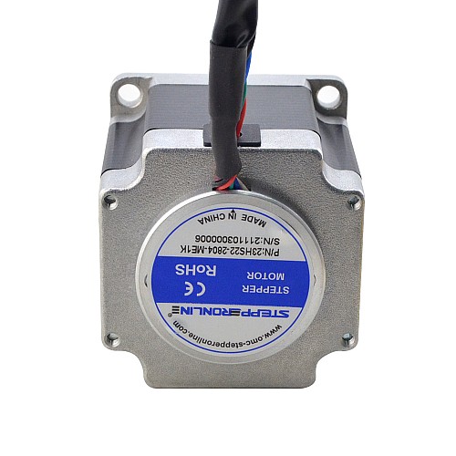 Nema 23 Closed Loop Stepper Motor 1.2Nm(169.93oz.in) with Magnetic Encoder 1000PPR(4000CPR) - 23HS22-2804-ME1K | StepperOnline CA