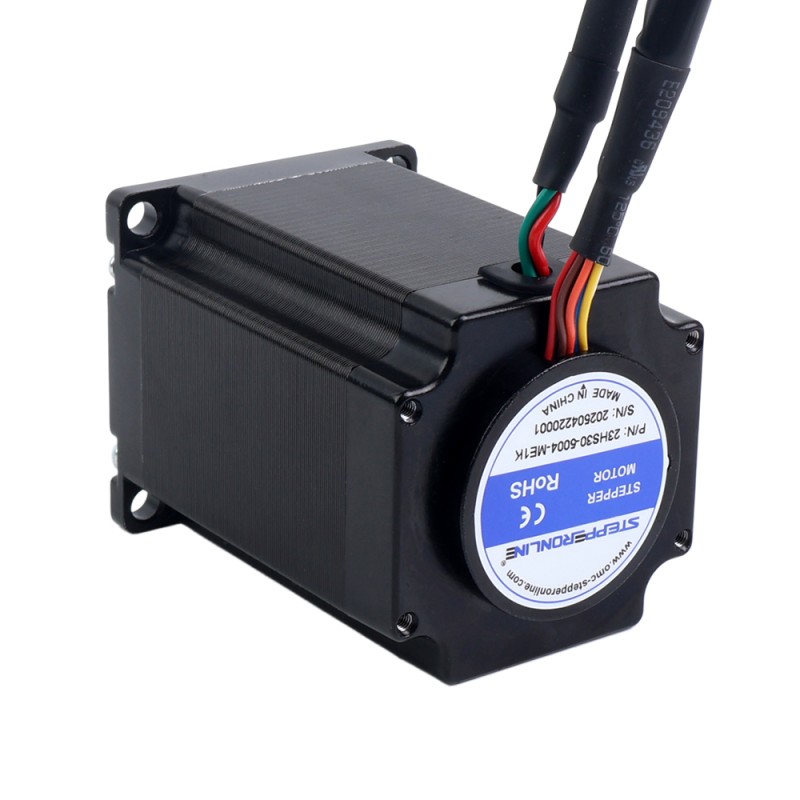 Nema 23 Closed Loop Stepper Motor 2.00Nm(283.22oz.in) with Magnetic Encoder 1000PPR(4000CPR) - 23HS30-5004-ME1K | StepperOnline CA