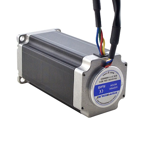 Nema 23 Closed Loop Stepper Motor 3Nm(424.83oz.in) with Magnetic Encoder 1000PPR(4000CPR) - 23HS45-4204-ME1K | StepperOnline CA