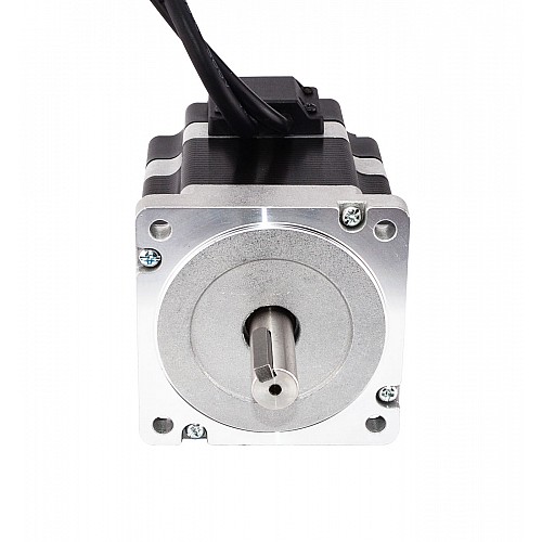S Series Nema 34 Closed Loop Stepper Motor 4.5Nm(637.25oz.in) Encoder 1000PPR(4000CPR) - 34HS31-5504D-E1000 | StepperOnline CA