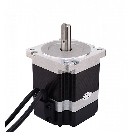 S Series Nema 34 Closed Loop Stepper Motor 4.5Nm(637.25oz.in) Encoder 1000PPR(4000CPR) - 34HS31-5504D-E1000 | StepperOnline CA