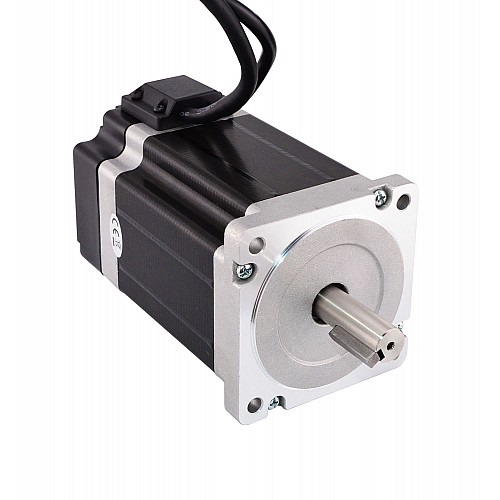 Nema 34 Closed Loop Stepper Motor 7.0Nm/1001oz.in Encoder 1000CPR - 34HS38-4204D-E1000 | StepperOnline CA