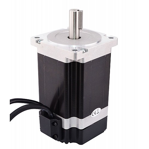 Nema 34 Closed Loop Stepper Motor 8.5Nm/1204oz.in Encoder 1000CPR - 34HS46-5004D-E1000 | StepperOnline CA
