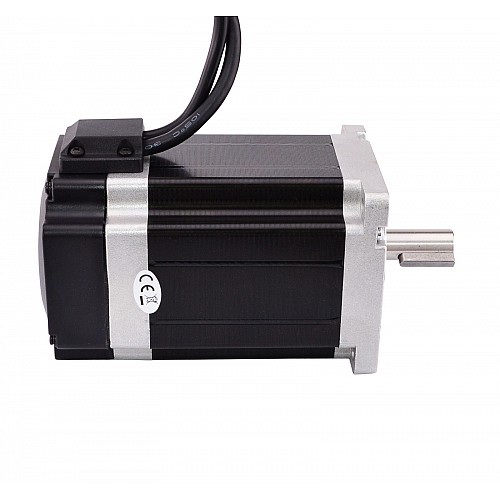 Nema 34 Closed Loop Stepper Motor 8.5Nm/1204oz.in Encoder 1000CPR - 34HS46-5004D-E1000 | StepperOnline CA
