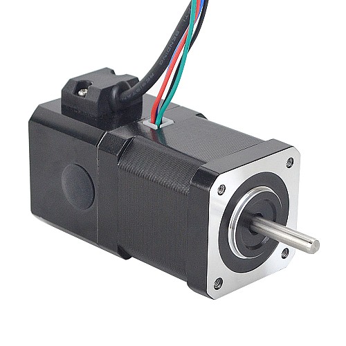 P Series Nema 17 Stepper Motor 48Ncm(67.99oz.in) with Electromagnetic Brake - 17BK05-05 | StepperOnline CA