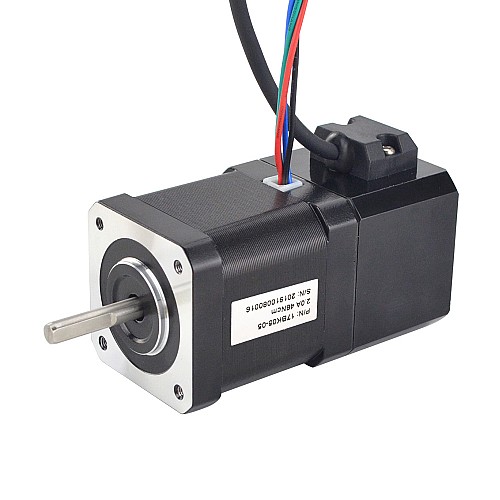 P Series Nema 17 Stepper Motor 48Ncm(67.99oz.in) with Electromagnetic Brake - 17BK05-05 | StepperOnline CA