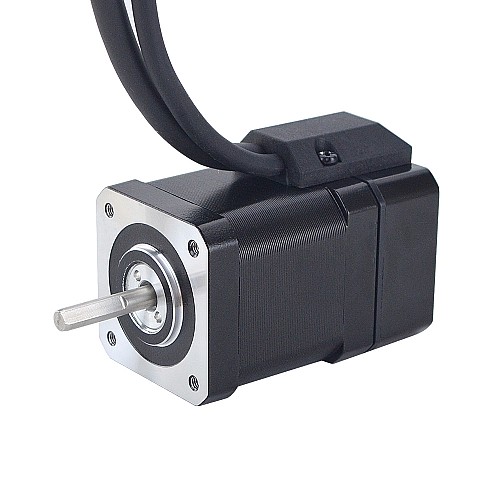 P Series Nema 17 Closed Loop Stepper Motor 48Ncm(67.97oz.in) with Encoder 1000PPR(4000CPR) - 17E1K-05 | StepperOnline CA