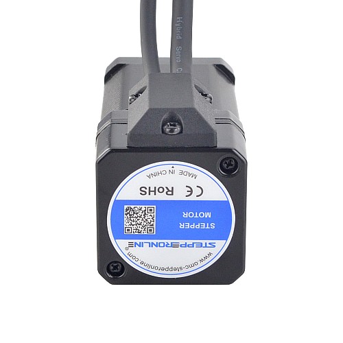 P Series Nema 17 Closed Loop Stepper Motor 72Ncm(101.96oz.in) with Encoder 1000PPR(4000CPR) - 17E1K-07 | StepperOnline CA