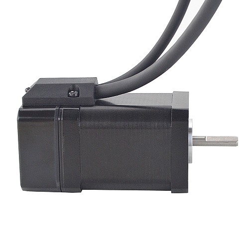P Series Nema 17 Closed Loop Stepper Motor 72Ncm(101.96oz.in) with Encoder 1000PPR(4000CPR) - 17E1K-07 | StepperOnline CA