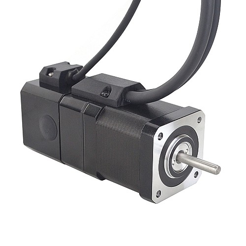 P Series Nema 17 Closed Loop Stepper Motor 48Ncm(67.99oz.in) with Electromagnetic Brake - 17E1KBK05-05 | StepperOnline CA