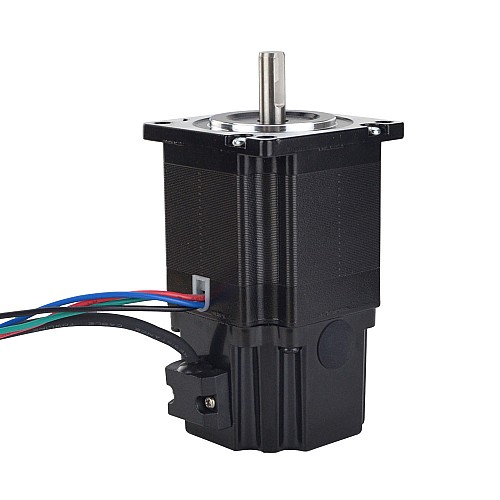 P Series Nema 23 Stepper Motor 1.2Nm(169.97oz.in) with Electromagnetic Brake - 23BK20-12 | StepperOnline CA