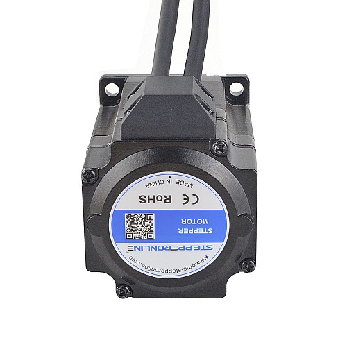 P Series Nema 23 Closed Loop Stepper Motor 1.2Nm(169.93oz.in) with Encoder 1000PPR(4000CPR) - 23E1K-12 | StepperOnline CA