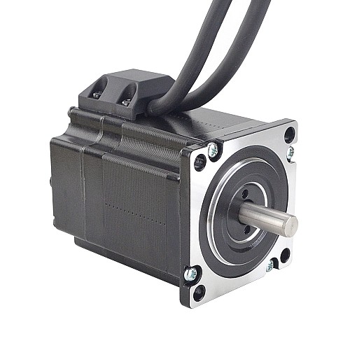 P Series Nema 23 Closed Loop Stepper Motor 1.2Nm(169.93oz.in) with Encoder 1000PPR(4000CPR) - 23E1K-12 | StepperOnline CA