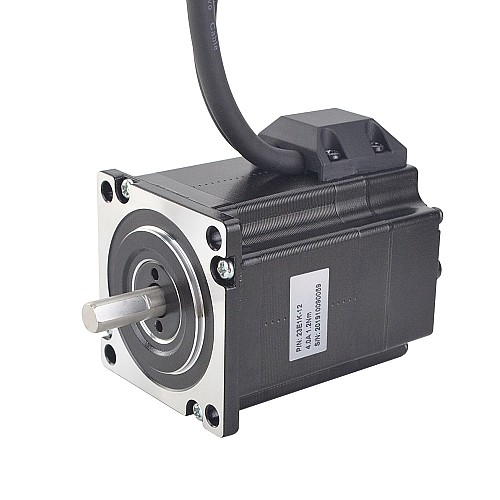 P Series Nema 23 Closed Loop Stepper Motor 1.2Nm(169.93oz.in) with Encoder 1000PPR(4000CPR) - 23E1K-12 | StepperOnline CA