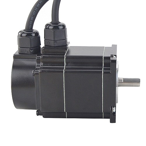 P Series IP65 Waterproof Nema 23 Closed Loop Stepper Motor 1.2Nm(169.97oz.in) with Encoder 1000PPR(4000CPR) - 23E1KIP65-12 | StepperOnline CA