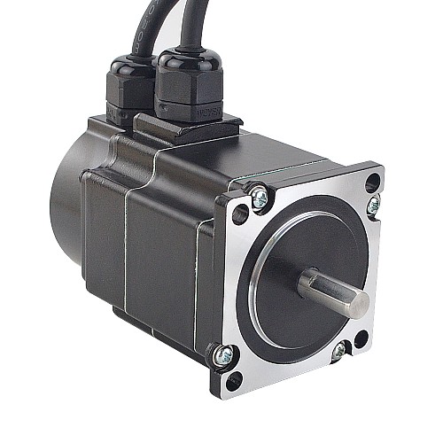 P Series IP65 Waterproof Nema 23 Closed Loop Stepper Motor 1.2Nm(169.97oz.in) with Encoder 1000PPR(4000CPR) - 23E1KIP65-12 | StepperOnline CA