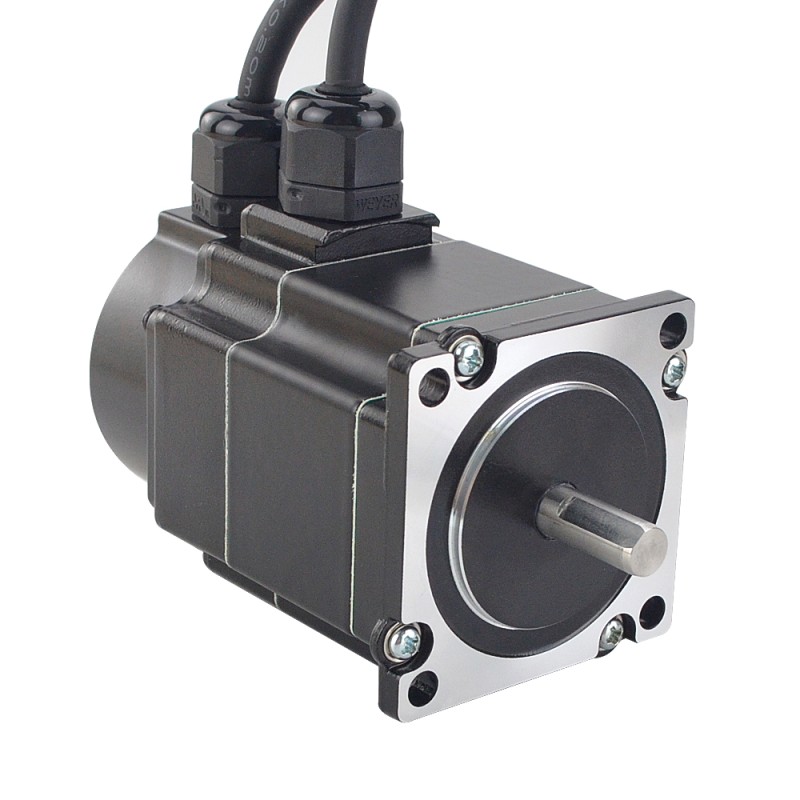 P Series IP65 Waterproof Nema 23 Closed Loop Stepper Motor 1.2Nm(169.97oz.in) with Encoder 1000PPR(4000CPR) - 23E1KIP65-12 | StepperOnline CA