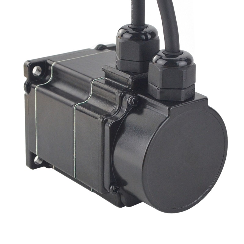 P Series IP65 Waterproof Nema 23 Closed Loop Stepper Motor 1.2Nm(169.97oz.in) with Encoder 1000PPR(4000CPR) - 23E1KIP65-12 | StepperOnline CA