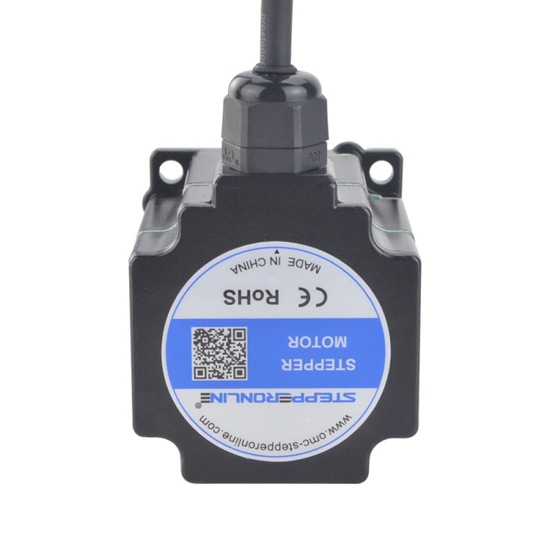 P Series IP65 Waterproof Nema 23 Stepper Motor 4.0A 1.2Nm(169.93oz.in) - 23IP65-12 | StepperOnline CA