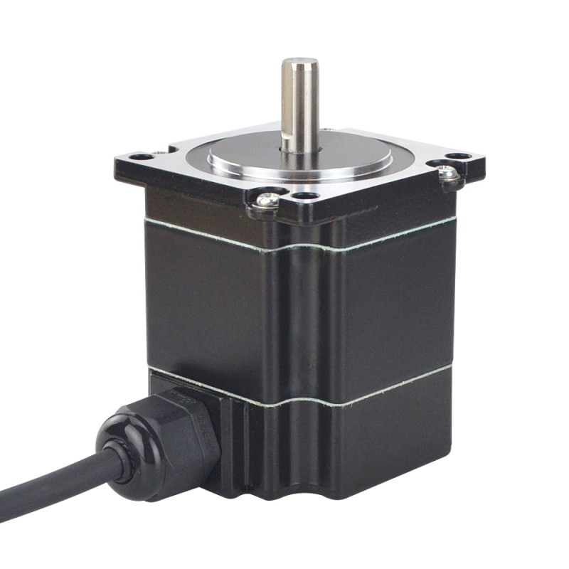 P Series IP65 Waterproof Nema 23 Stepper Motor 4.0A 1.2Nm(169.93oz.in) - 23IP65-12 | StepperOnline CA