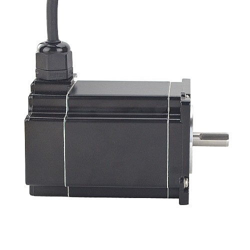 P Series IP65 Waterproof Nema 23 Stepper Motor 5.0A 2Nm(283.22oz.in) - 23IP65-20 | StepperOnline CA