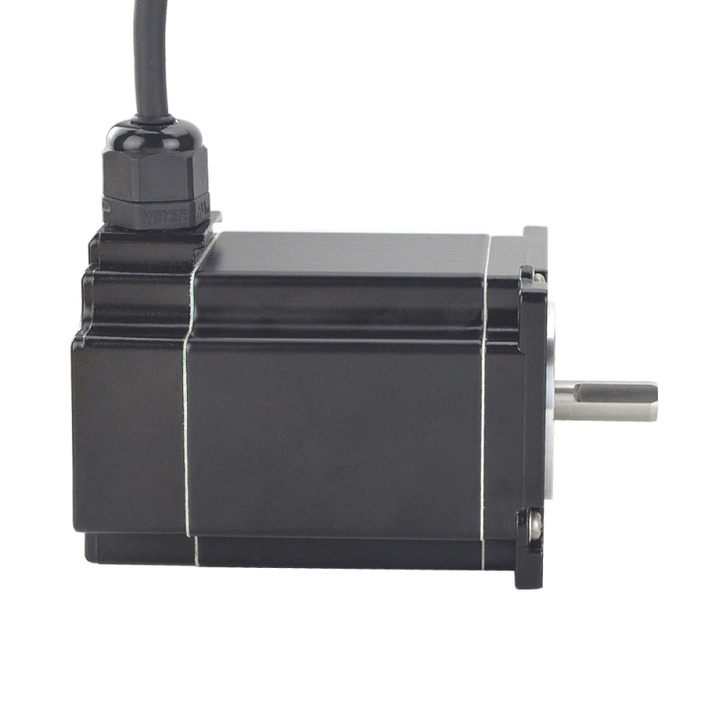P Series IP65 Waterproof Nema 23 Stepper Motor 5.0A 2Nm(283.22oz.in) - 23IP65-20 | StepperOnline CA