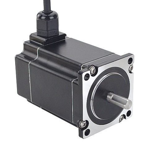 P Series IP65 Waterproof Nema 23 Stepper Motor 5.0A 2Nm(283.22oz.in) - 23IP65-20 | StepperOnline CA
