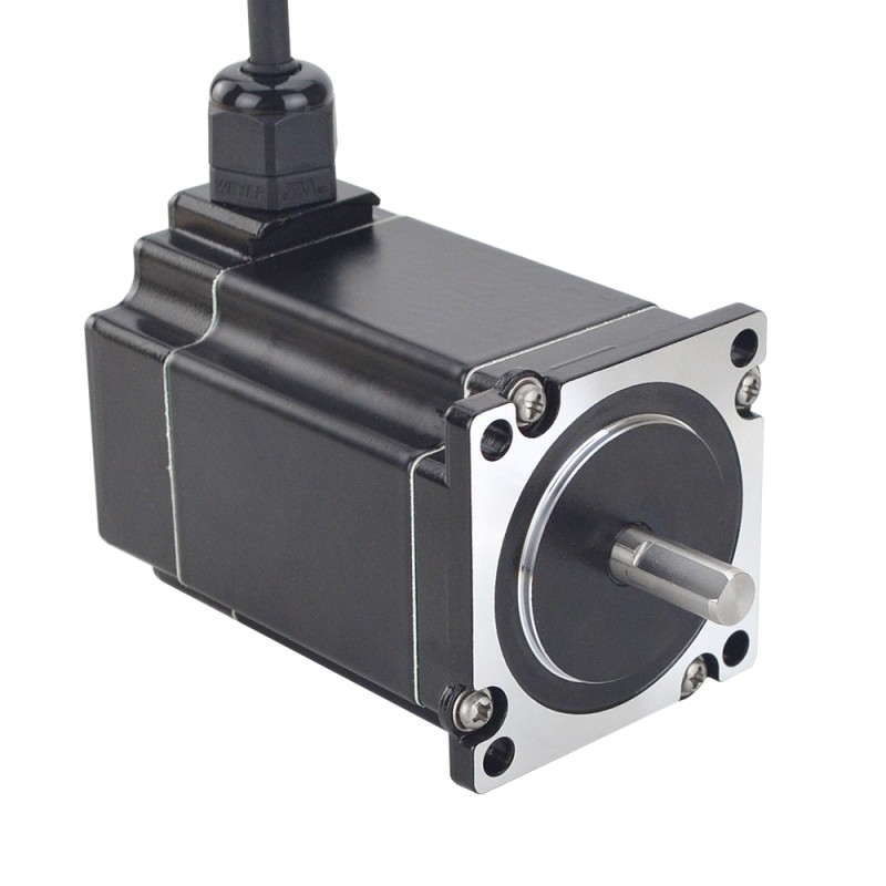 P Series IP65 Waterproof Nema 23 Stepper Motor 5.0A 2Nm(283.22oz.in) - 23IP65-20 | StepperOnline CA