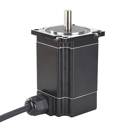 P Series IP65 Waterproof Nema 23 Stepper Motor 5.0A 2Nm(283.22oz.in) - 23IP65-20 | StepperOnline CA