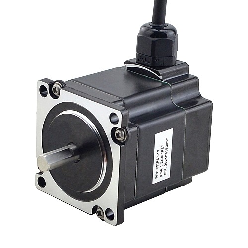P Series IP67 Waterproof Nema 23 Stepper Motor 4.0A 1.2Nm(169.93oz.in) - 23IP67-12 | StepperOnline CA
