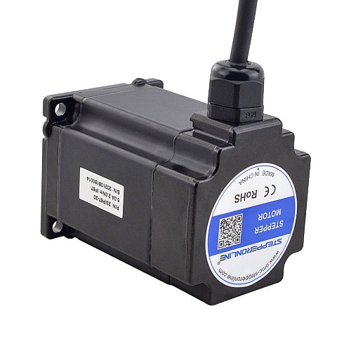 P Series IP67 Waterproof Nema 23 Stepper Motor 5.0A 1.8Nm(254.90oz.in) - 23IP67-20 | StepperOnline CA