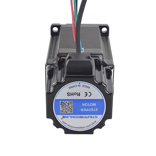 P Series Nema 24 Stepper Motor 3Nm(424.92oz.in) with Electromagnetic Brake - 24BK20-30 | StepperOnline CA P Series Nema 24 Stepper Motor 3Nm(424.92oz.in) with Electromagnetic Brake - 24BK20-30 | StepperOnline CA